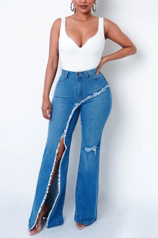 JEANS DENIM DE MODA PARA MUJER