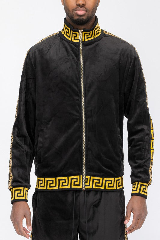 CHAQUETA DEPORTIVA DE TERCIOPELO