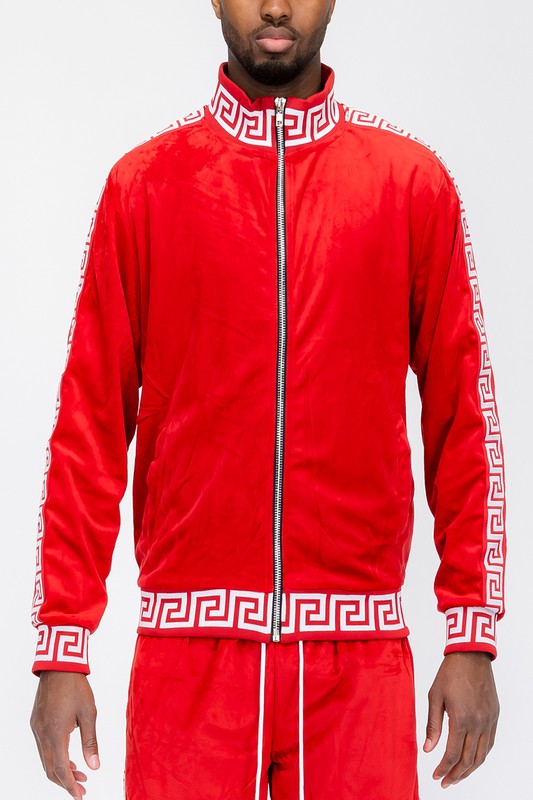 CHAQUETA DEPORTIVA DE TERCIOPELO