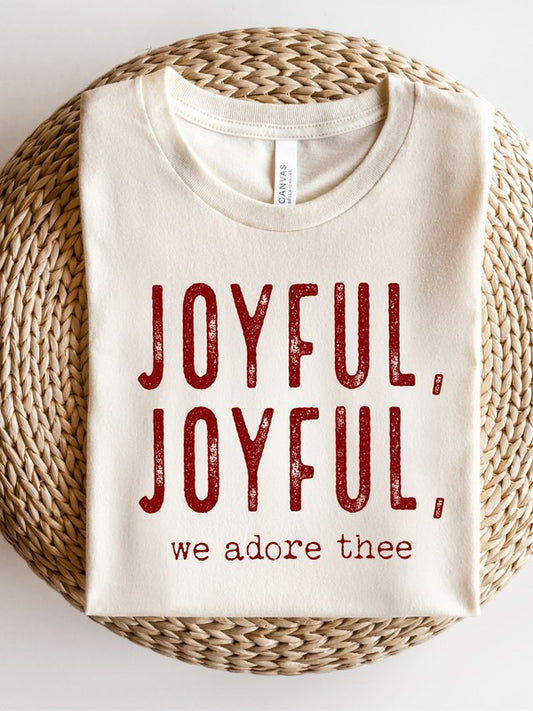 Joyful Joyful We Adore Thee Short Sleeve Tee