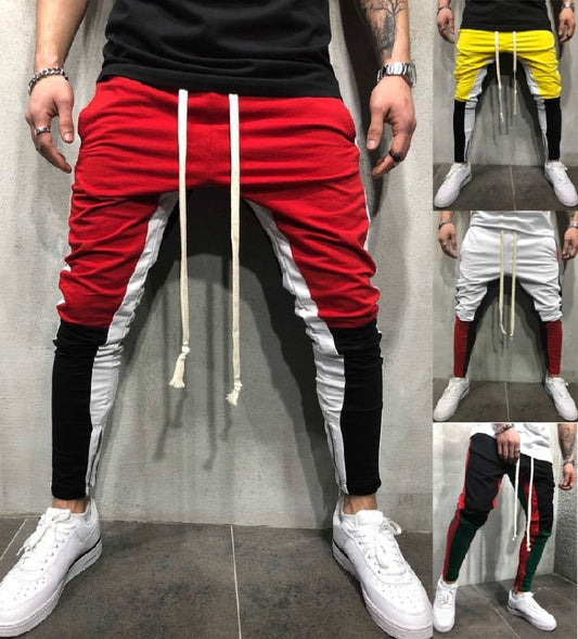 Pantalones holgados y ajustados de estilo urbano 