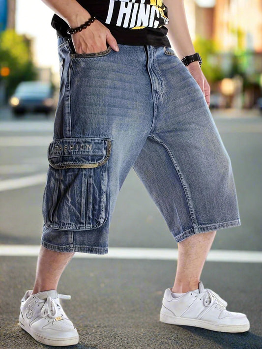 Denim Multi Pocket Pants