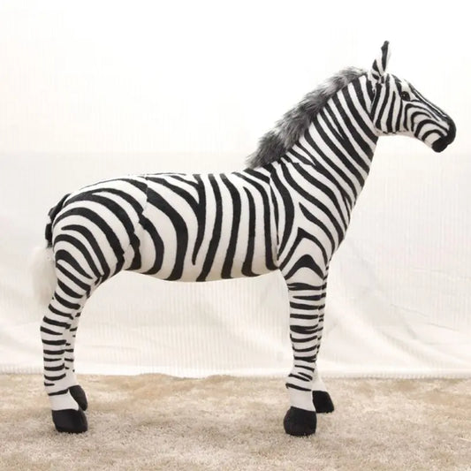 Soft Zebra Plush Stuffed Animal-37/ 45/ 56/ 63cm