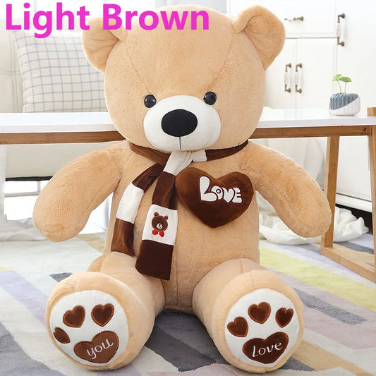 Full Size Soft Teddy Bear Pillow (80-100cm)