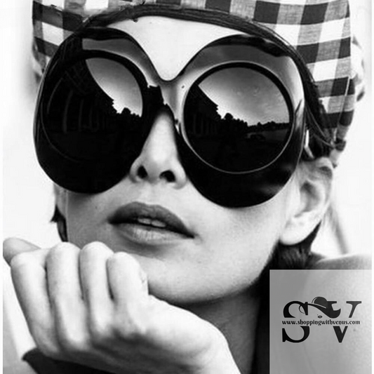 Gorgeous Oversized Oval Sunglasses