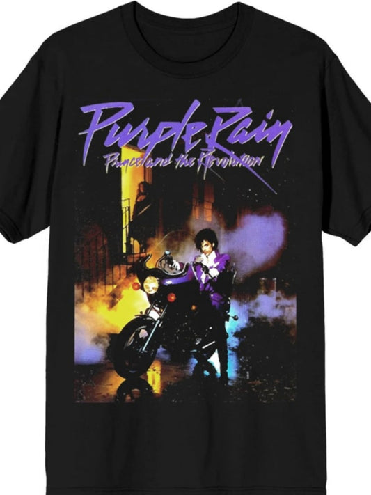 Classic Prince Purple Rain Revolution Graphic T-Shirt