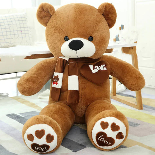 Full Size Soft Teddy Bear Pillow (80-100cm)