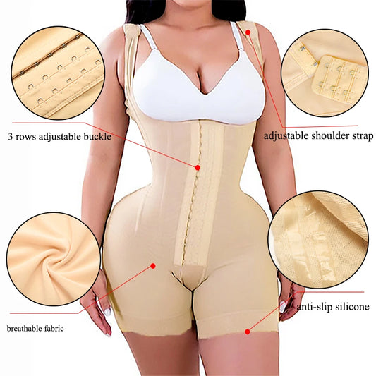 Colombian Body Shapewear With Slim Underwear Waist Trainer /Tummy Control /Panties Buttocks Lifter