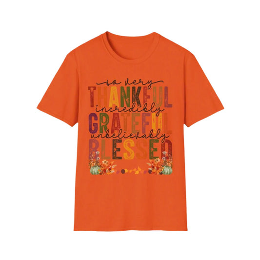 Thankful Grateful Blessed T-Shirt