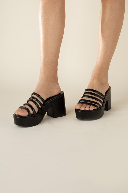 Sandalias con plataforma HOLME-S