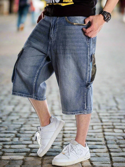 Denim Multi Pocket Pants